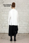 Marc le bihan double -neck shirt 2630 white